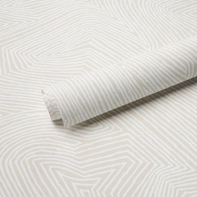 Labyrinth Grand Wallpaper, Sandstone