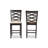 Upholstered Counter Stool with Solid Wood Frame-675855705