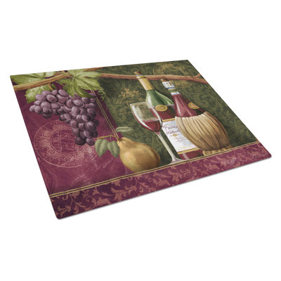 Winston Porter Wine Chateau Roma Glass Cutting Board