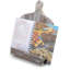 Torched Wood Recipe Book Stand – Rustic Tablet and iPad Holder for Kitchen Countertops