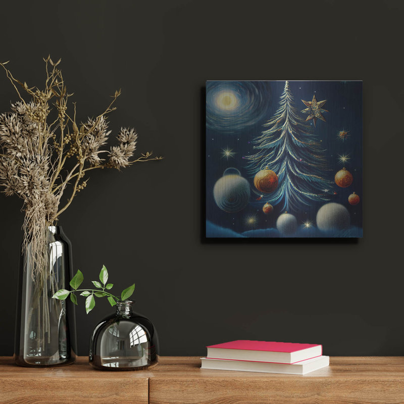 «Christmas Tree Collection 3» par Tanya Mavric, H 12 po x l 12 po