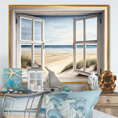 " Window To The Beach IV "