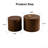 Nesting Coffee Table Set Of 2 Round Wooden Coffee Tables Circle Modern Table For Small Space Living Room Bedroom Accent End Side Table-551509312