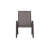 4 Piece Patio Chairs, Outdoor Camping Chairs With Breathable PVC-coated polyester Fabric, Set Of 2 Garden Chairs With Armrest High Backrest For Garden Patio Pool Beach Yard Space Saving-1490856925