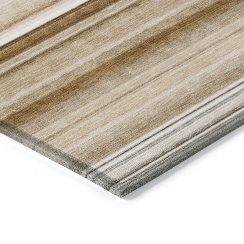Tapis intérieur / extérieur Kinslee, Rectangle 2 pi 6 po x 3 pi 10 po