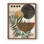 Reproduction encadrée Contemporary Palm II - bois massif-2019196736-2019196737