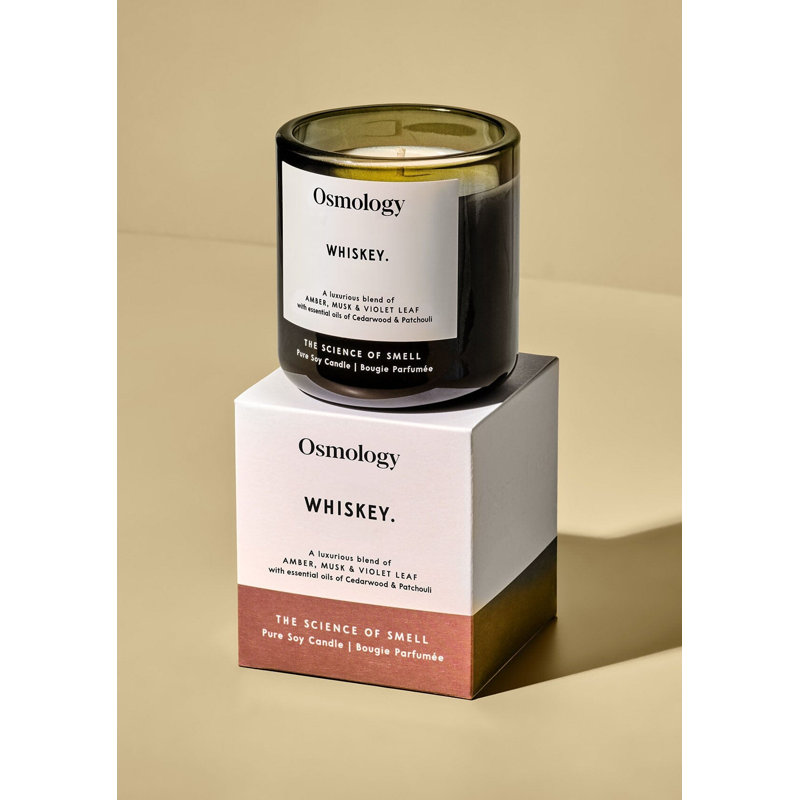 Bougie parfumée whisky