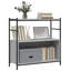 Deneus 78.5cm H x 80cm W Iron Standard Bookcase-808716089