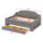 Modern Upholstered Daybed, LED Belt Trundle and Storage Drawers-129458350