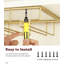 Iron Wine Glass Rack in Gold