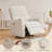 Modern Swivel Power Recliner With USB & Type-C Charge, Side Pocket, And Solid Wood Swivel Base-1820164328