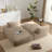 90"Oversized Modular Sofa Double Chaise-323052041