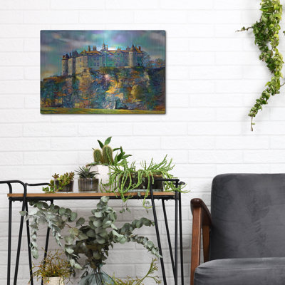  'Belgium Drehance Dinant Walzin Castle' by Pedro Gavidia Metal Wall Art
