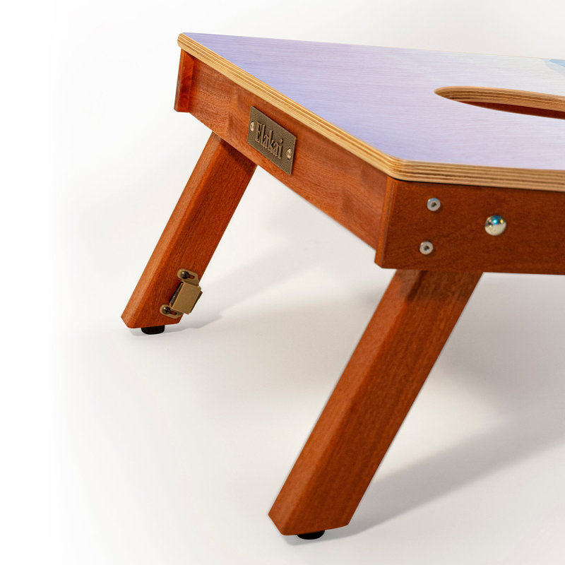 Planches de cornhole en acajou du parc national des Smoky Mountains, H 48 po x l 24 po x P 3 po