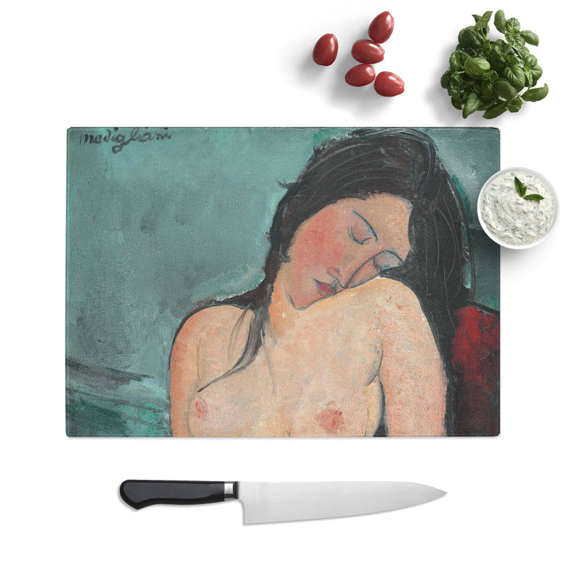 Female Nude by Amedeo Modigliani Chopping Board, 28.5cm W x 39cm L