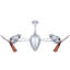 48" Ar Ruthiane 3 Blade Ceiling Fan-289634461