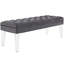 Banc en velours Valet-807849729