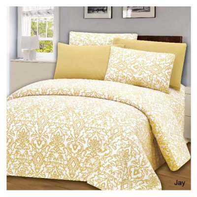 Microfiber Paisley Sheet Set