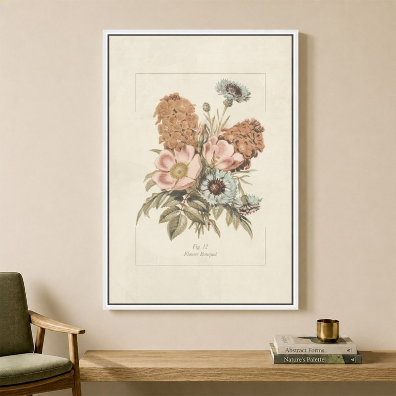 «Flower Bouquet # 12» par Dan Meneely - Impression sur toile