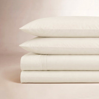 Refined Organic Percale Percale Sheet Set
