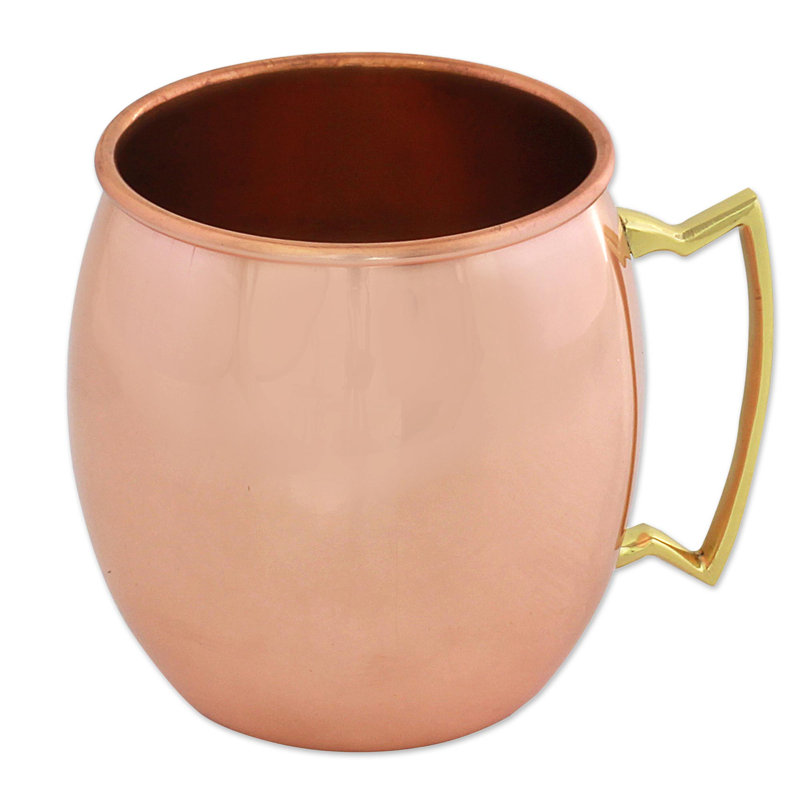 Laster 18oz. Copper Moscow Mule Mug Set
