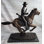 «Trooper of the Plains» Frederic Remington, sculpture d'art occidental en bronze 22 po x 21 po