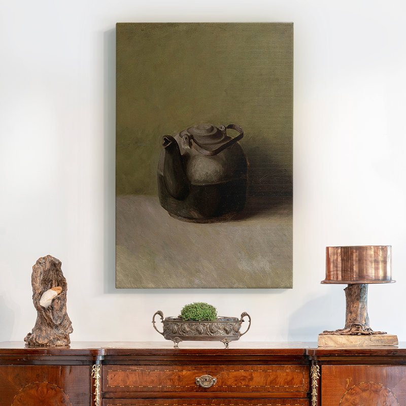 Framed On Canvas Print, 13" H x 9" W