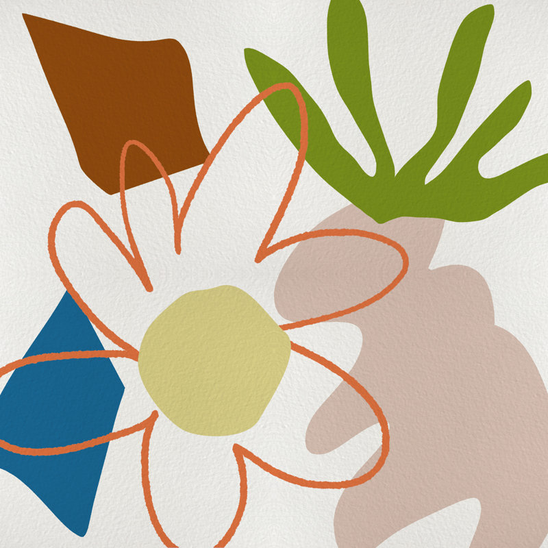 Flower Petals VI by Melissa Wang - Wrapped Canvas Print, 30cm H x 30cm W x 3.8cm D