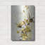  'Flock Of Flowers 2' by Design Fabrikken Metal Wall Art, 16" x 24"