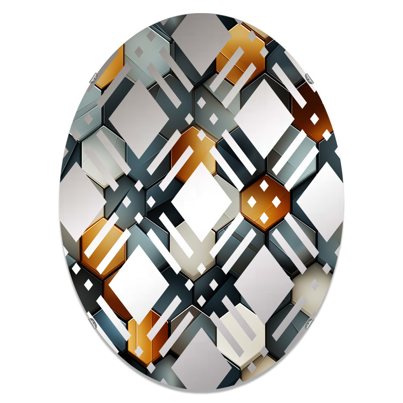 Oval Mirror, 24" W x 36" H