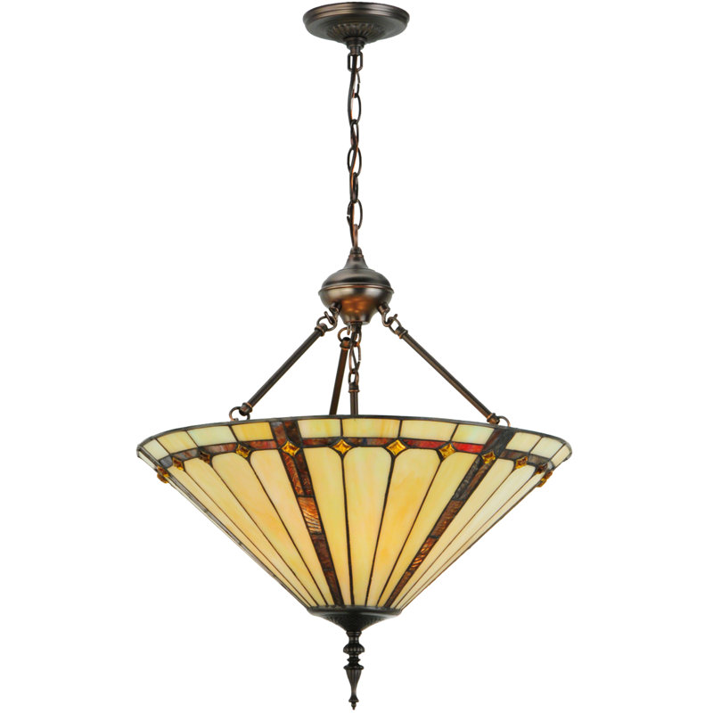 Meyda Tiffany & Stained Glass 3 - Light Pendant
