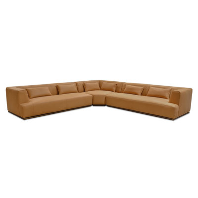 Julian L-Shaped Sectional Tan
