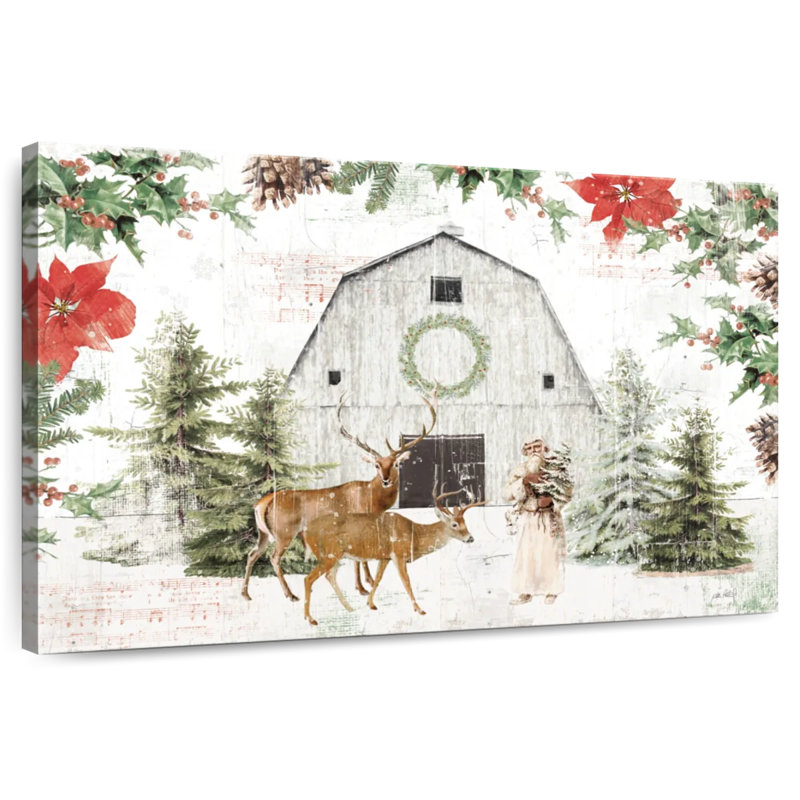 Wooded Holiday I, H 32 po x l 48 po