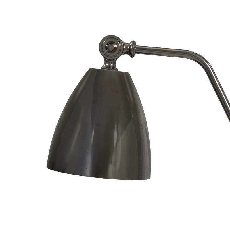 Lampe de bureau en métal Jaina