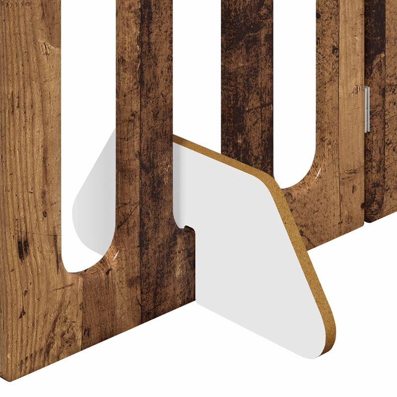 Pet Crate, 70cm H x 100.5cm W x 38cm D, Artisan Oak