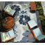 Tapis d'intérieur tissé à plat gris Dimmick-61985027