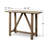 Elmwood Vintage Console Table Weathered Natural Approx.33H-700033642