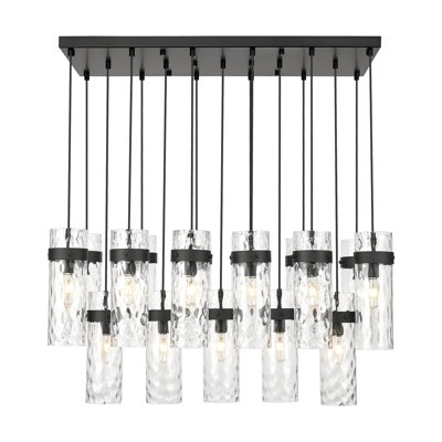 Lustre linéaire à 17 lumières Lansford