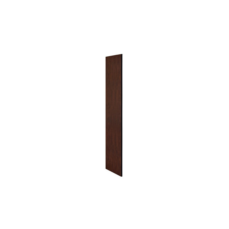 Salsbury Industries 72'' H, 76" H x 18" W x 0.75" D, Mahogany