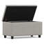 Banc repose-pieds avec rangement caché Cosmopolitan-1887797780