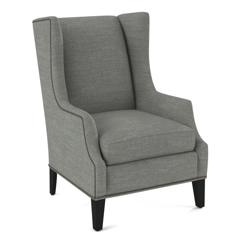 Wingback Chair, Black, 61353-71