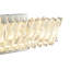 Applique murale Alya, nickel poli, l 15,16 po-125545630