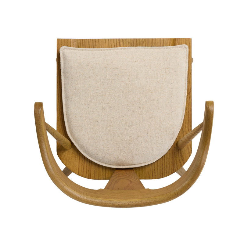 Ripley Dining Chair with Cushion, Antwerp Natural, Sandy Oak