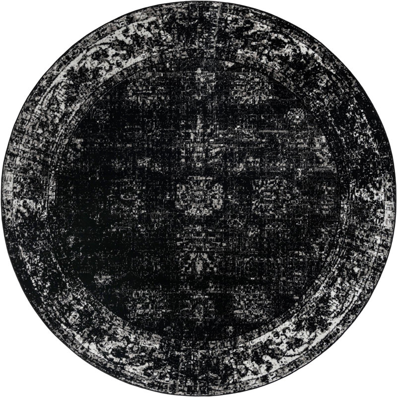 Anneliesse Oriental Indoor Rug, Round 12'