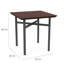 Table de bout carrée en métal 20 x 20 po Avon Rx Santé-102342535-102342512