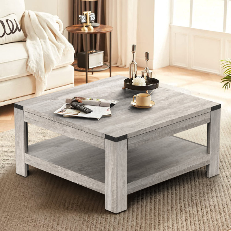 Table basse Zara, Gris délavé