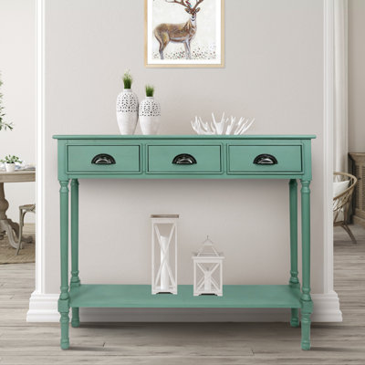 Pearsall 39.5'' Solid Wood Console Table