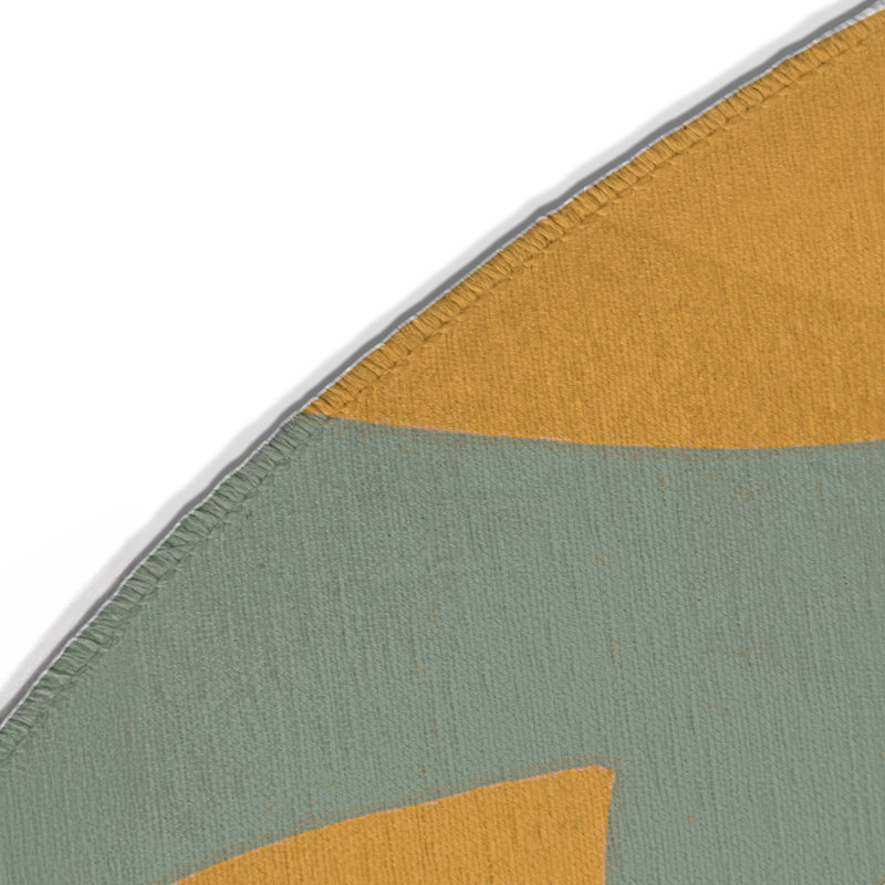 Tapis intérieur et extérieur Bold Glow, Rond 5 pi