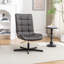 Fauteuil d'appoint pivotant en similicuir Roundhill Furniture Arlena-1353408238
