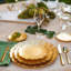 Assiette à salade baroque en verre-94016347